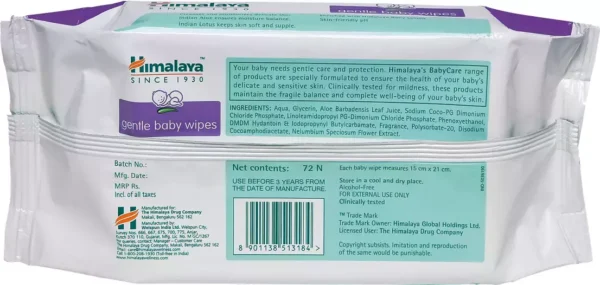 HIMALAYA BABY WIPES