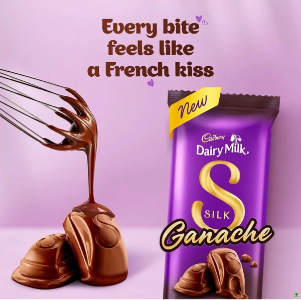 CADBURY  DAIRY MILK SILK GANACHE 58GM