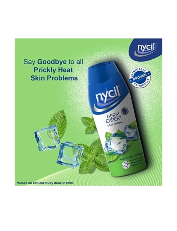 NYCIL GERM EXPERT COOL HERBAL POWDER 200GM