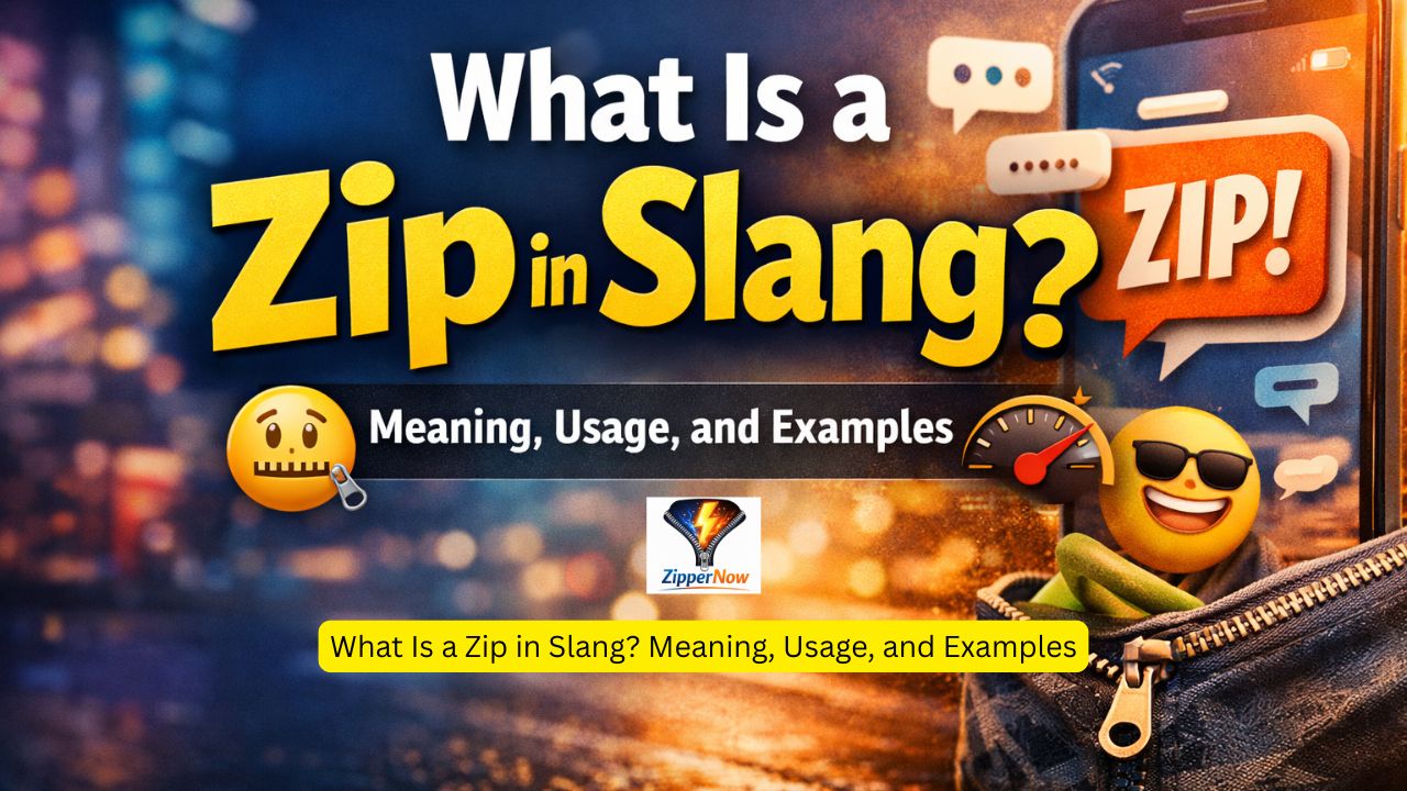 What Is a Zip in Slang Meaning, Usage, and Examples